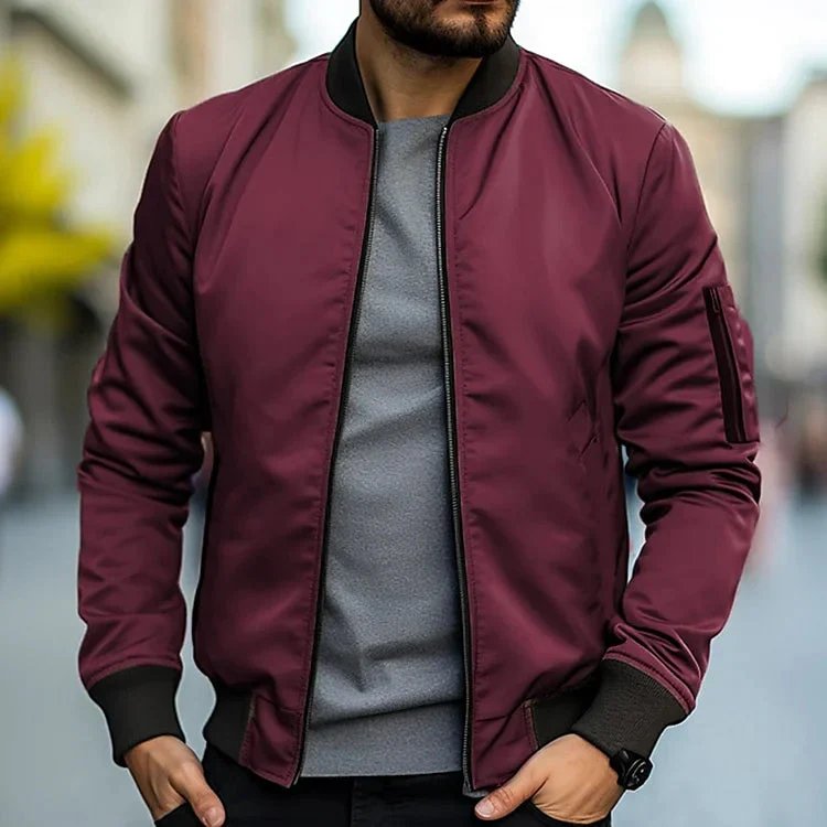 Magnus™ Modern Bomber Jacket