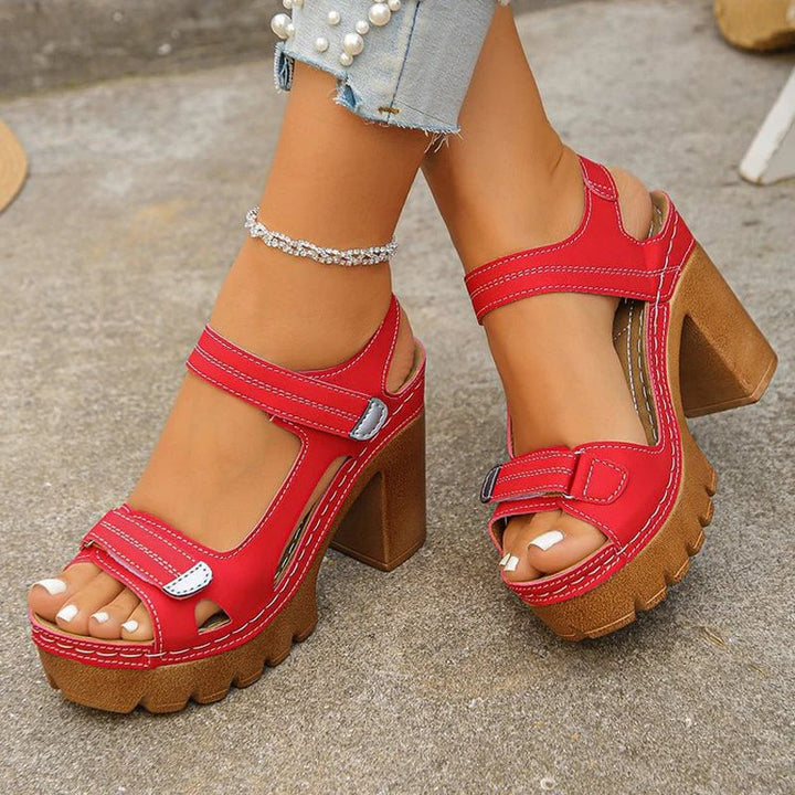 Cortina™ – Orthopedic Platform Sandals with Wide Toe Box