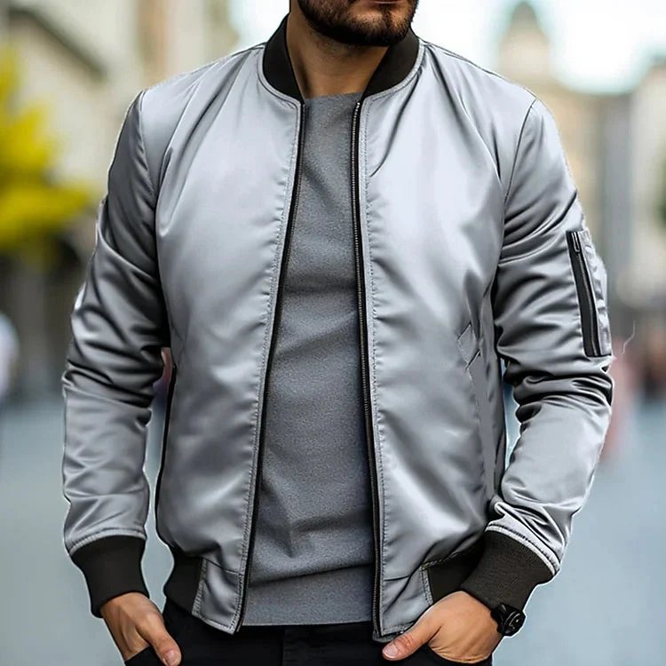 Magnus™ Modern Bomber Jacket