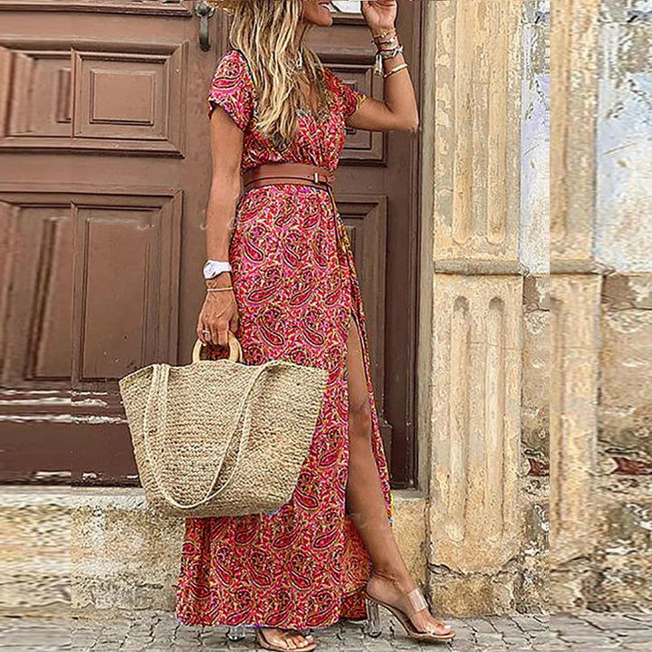 Liana - Boho Maxi Dress