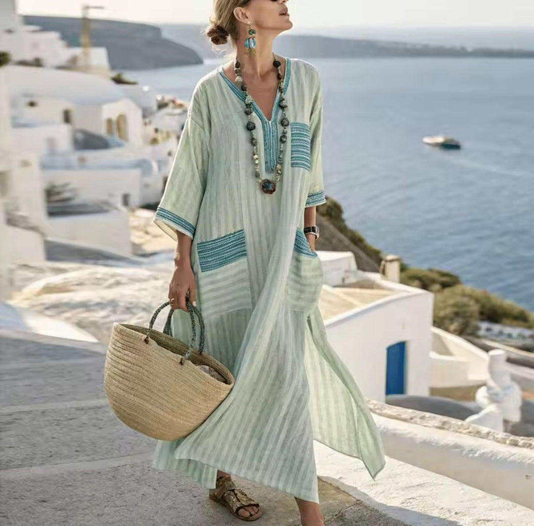 Virelle™ – Elegant Long Strand Dress