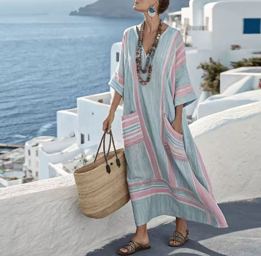 Virelle™ – Elegant Long Strand Dress