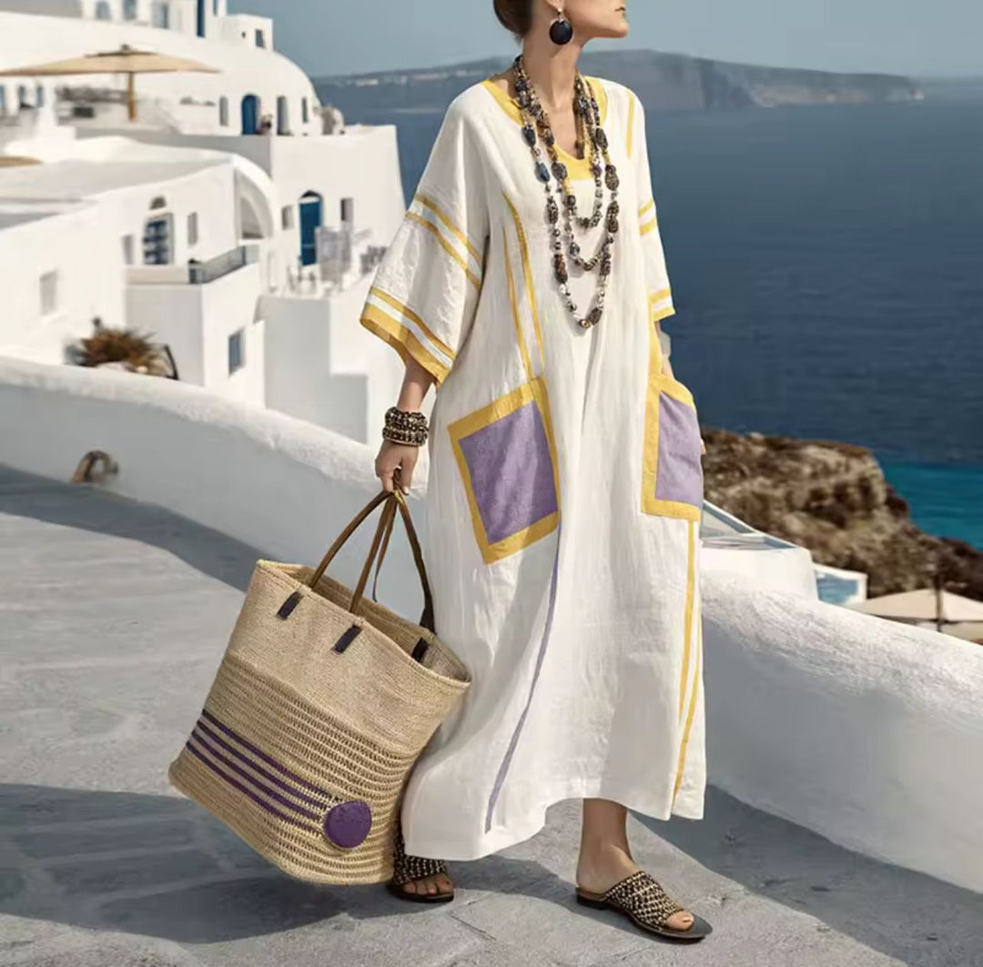 Virelle™ – Elegant Long Strand Dress