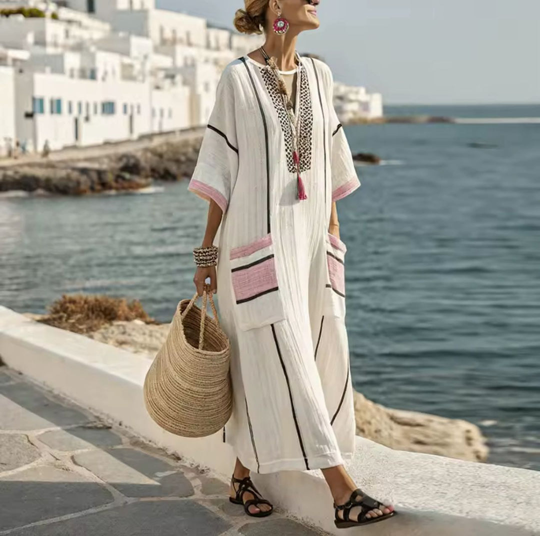 Virelle™ – Elegant Long Strand Dress