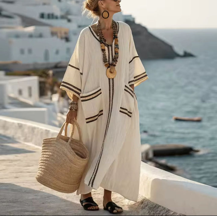 Virelle™ – Elegant Long Strand Dress