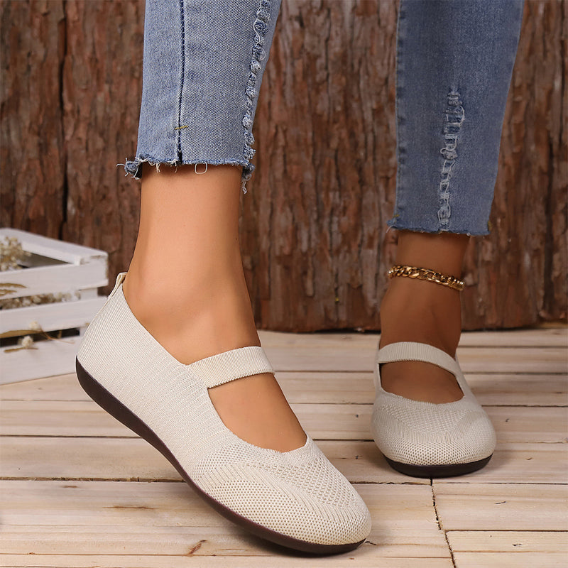 Gianola - Breathable Knit Ballet Flats