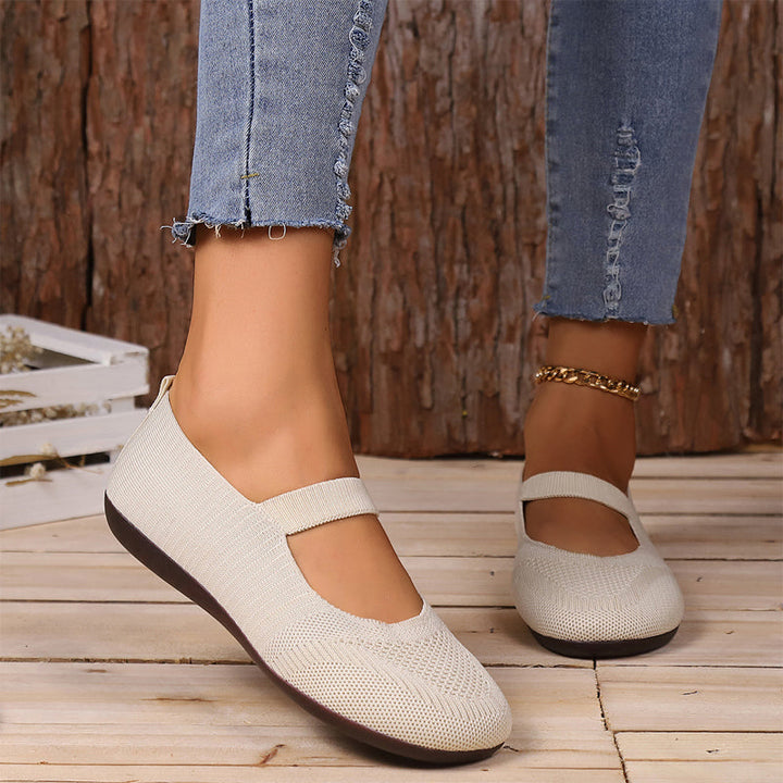 Gianola - Breathable Knit Ballet Flats