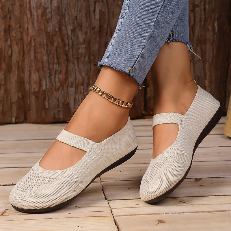 Gianola - Breathable Knit Ballet Flats