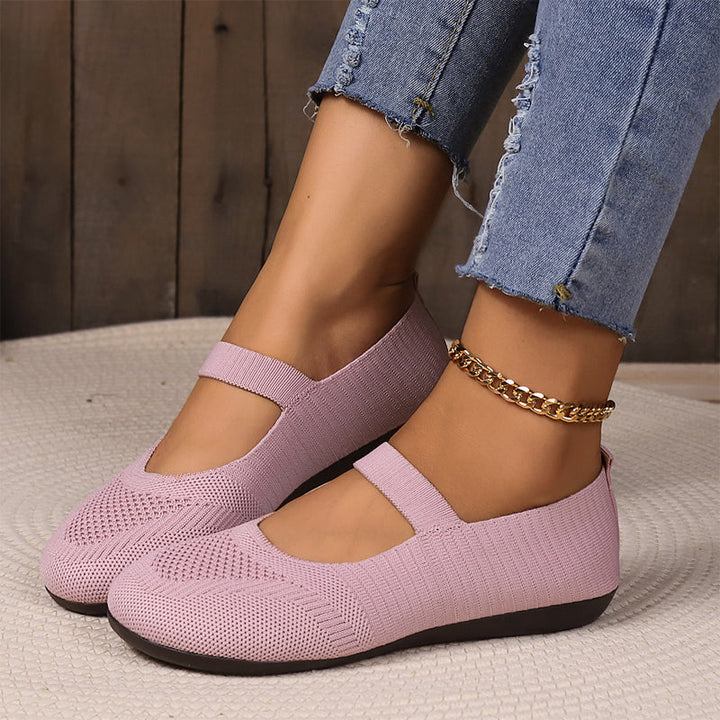 Gianola - Breathable Knit Ballet Flats