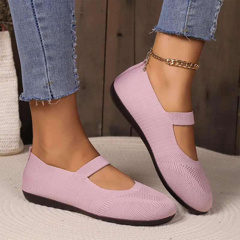 Gianola - Breathable Knit Ballet Flats