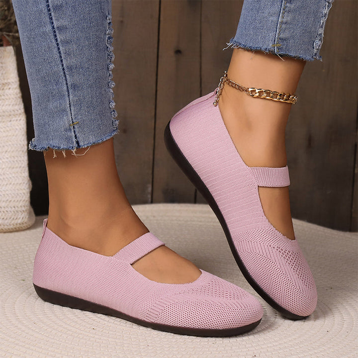 Gianola - Breathable Knit Ballet Flats
