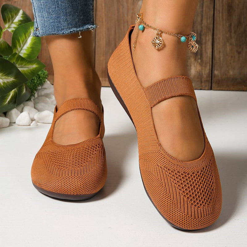 Gianola - Breathable Knit Ballet Flats