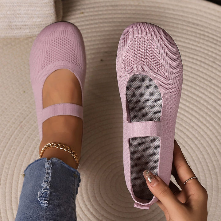 Gianola - Breathable Knit Ballet Flats