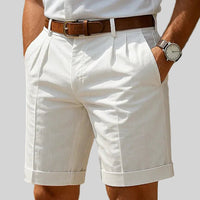 Mason - Pleated Chino Shorts